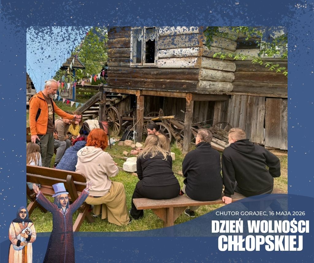 Uczestnicy Dnia Wolności Chłopskiej przy Chutorze Gorajec