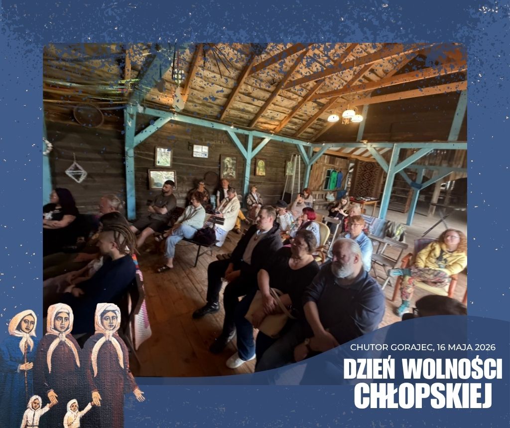 Uczestnicy spotkania podczas Dnia Wolności Chłopskiej w Gorajcu